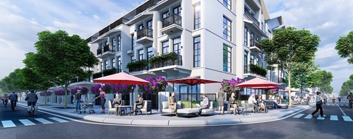 Phối cảnh dự án - Khu đô thị mới phía Đông Hòa Vinh