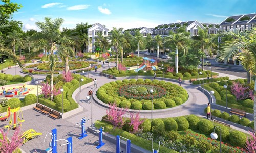 Phối cảnh dự án - Khu đô thị Đại Từ Garden City