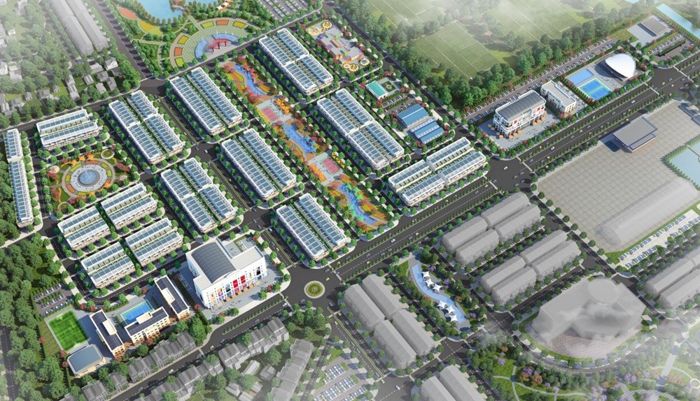 Khu đô thị số 4 thị trấn Đồi Ngô, huyện Lục Nam, tỉnh Bắc Giang